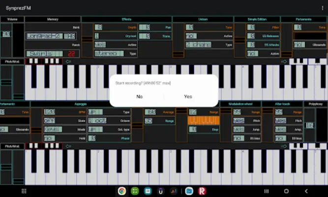 FM Synthesizer [SynprezFM II] android App screenshot 4